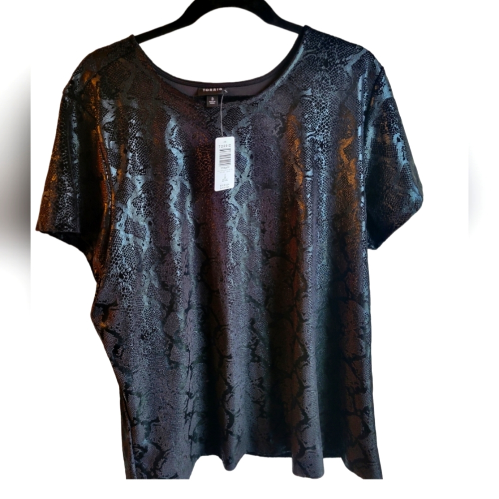 Black Short sleeve top